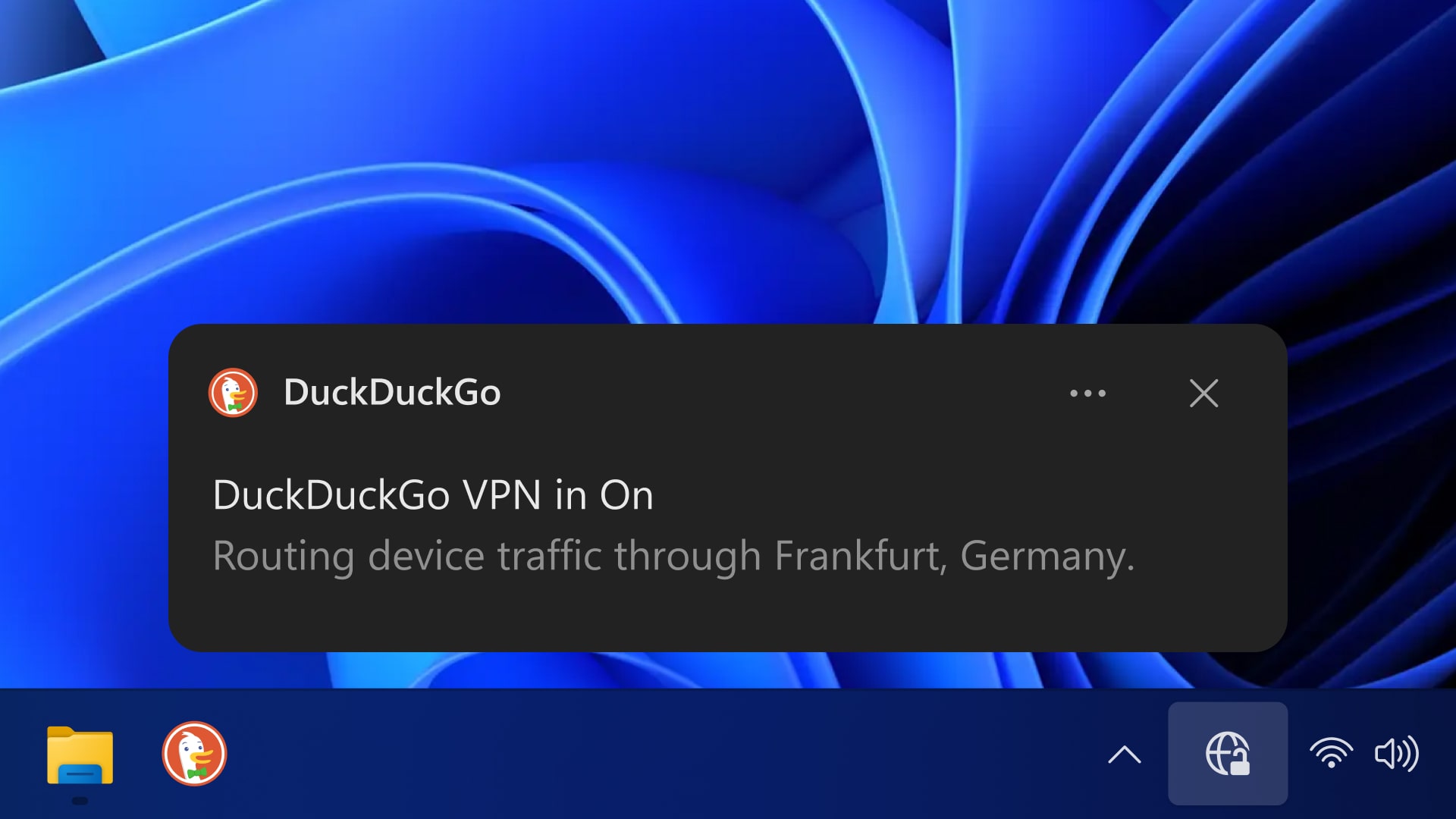 Windows: Added VPN Notifications